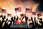 Creative and Design July American Flag Independence Cards