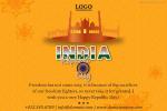 Happy Republic Day Wishes With Logo