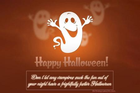 Funny Halloween Greeting Cards With Wishes
