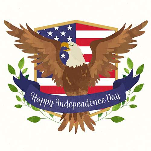 4th of July Independence Day USA Cards
