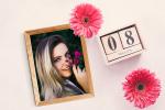 Happy Women's Day Photo Frame With Your Photo