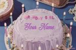 Beautiful Candles Birthday Cake With Name Online