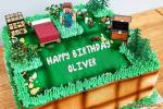 Write Name On Minecraft Birthday Cake