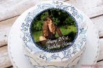 Amazing Birthday Cake With Photo Edit With Name