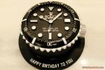 Rolex Watch Birthday Cake For Men With Name