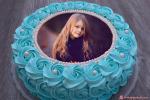 Birthday Cake Photo Frame Online