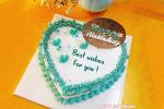 Romantic Heart Shaped Cake Images With Name Edit