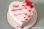 Happy Anniversary Cake by Name Editing