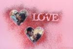 Add Online Double Romantic Love Frames Editing