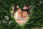 Heart Shaped Tree Love Photo Frame Free Download