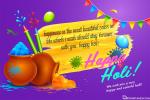 Customize Your Own Holi Card Online for Free
