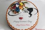 Happy Women's Day Cakes With Name Edit