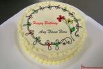 Write Name On Flower Happy Birthday Cake With Name Edit