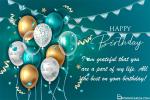 Customize Birthday Card With Name Wishes Online