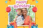 Children's Birthday Frame With Your Photo