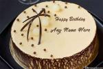 Chocolate Happy Birthday Name Cakes Online