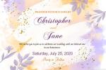 Watercolor Wedding Invitation Design Online