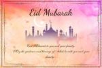 Customize Eid Mubarak Islamic Card Template Online
