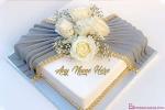 Creative Romantic Wedding Anniversary Cakes With Name
