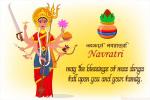 Create Happy Navratri Wishes Greeting Cards Images