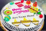 Happy Diwali Cake With Name Edit
