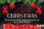 Gift Box Merry Christmas Wishes Card Online Free