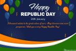 Best Republic Day ( India ) Wishes Card Images