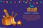 Customize Your Own Happy Lohri Wishes Cards Images
