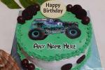 Car Birthday Wishes Cake For Boys With Name