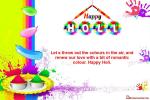 Personalize Your Own Happy Holi Greeting Card Images