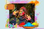 Free Cards And Frames For Holi Festival With Your Photo