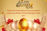 Free Golden Easter Greeting Card Maker Online
