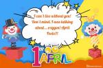 Write Wishes On April Fool's Day Cards Online