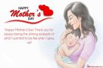 Hand Drawn Mother And Child Mother's Day Greeting Card for 2022