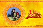 Golden Rama Navami Greeting Cards With Photos
