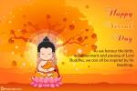 Free Happy Vesak Day Buddha Purnima Cards Maker Online