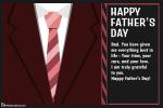 Happy Father's Day Card for the Best Dad in the World