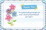 Customize Thank You Cards With Flowers Online