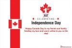 Free Canada Day 1 July Cards Maker Online