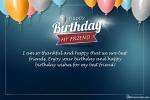 Best Friends Happy Birthday Card Maker Online Free