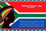 National Women's Day South Africa Greeting Cards