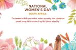 Flower Cards for National Women's Day South Africa