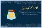 Funny Good Luck Card With Wishes