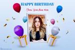 Birthday Photo Frames With Balloons Free Download