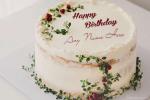 Rose Garden Birthday Cake Images With Name