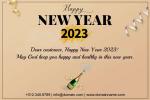 Business Greetings Card For New Year 2023