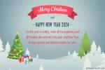 Create The Best Merry Christmas and Happy New Year 2024 Greeting Video
