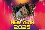 Online Happy New Year 2025 Photo Editing