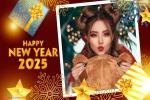 Happy New Year 2025 Video Maker Online Free