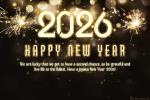 Fireworks New Year's 2026 Card Maker